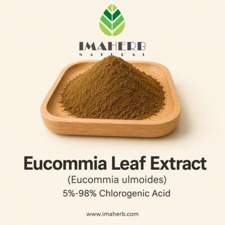 Eucommia Leaf Extract (Eucommia ulmoides) 5%-98% Chlorogenic Acid