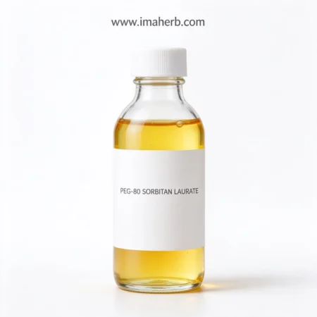 PEG-80 Sorbitan Laurate - mild nonionic surfactant for cleansers